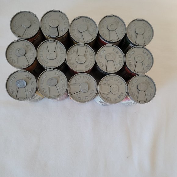 1980's Vintage Chug-a-Can Candy Lot of 15 Beer Soda Spoof Candy Cans - Picture 4 of 5